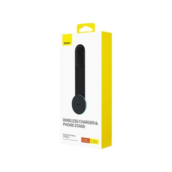 Baseus Car Charger Wireless Dash/Wind  Magnetic C02 Pro Black