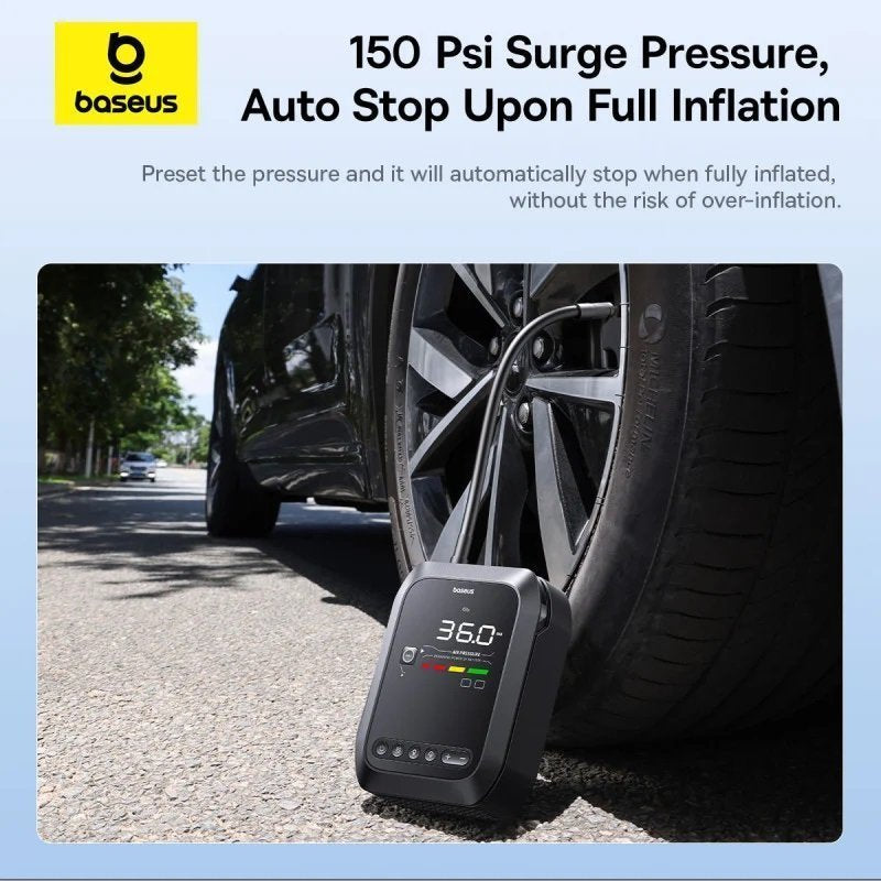 Baseus Car Jump Start Booster & Powerbank + Inflator 12650mAh 1200A SUPER ENERGY