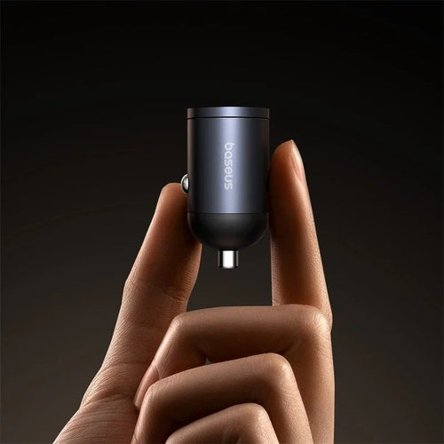 Baseus Car Charger 30W U+C Tiny Star Black