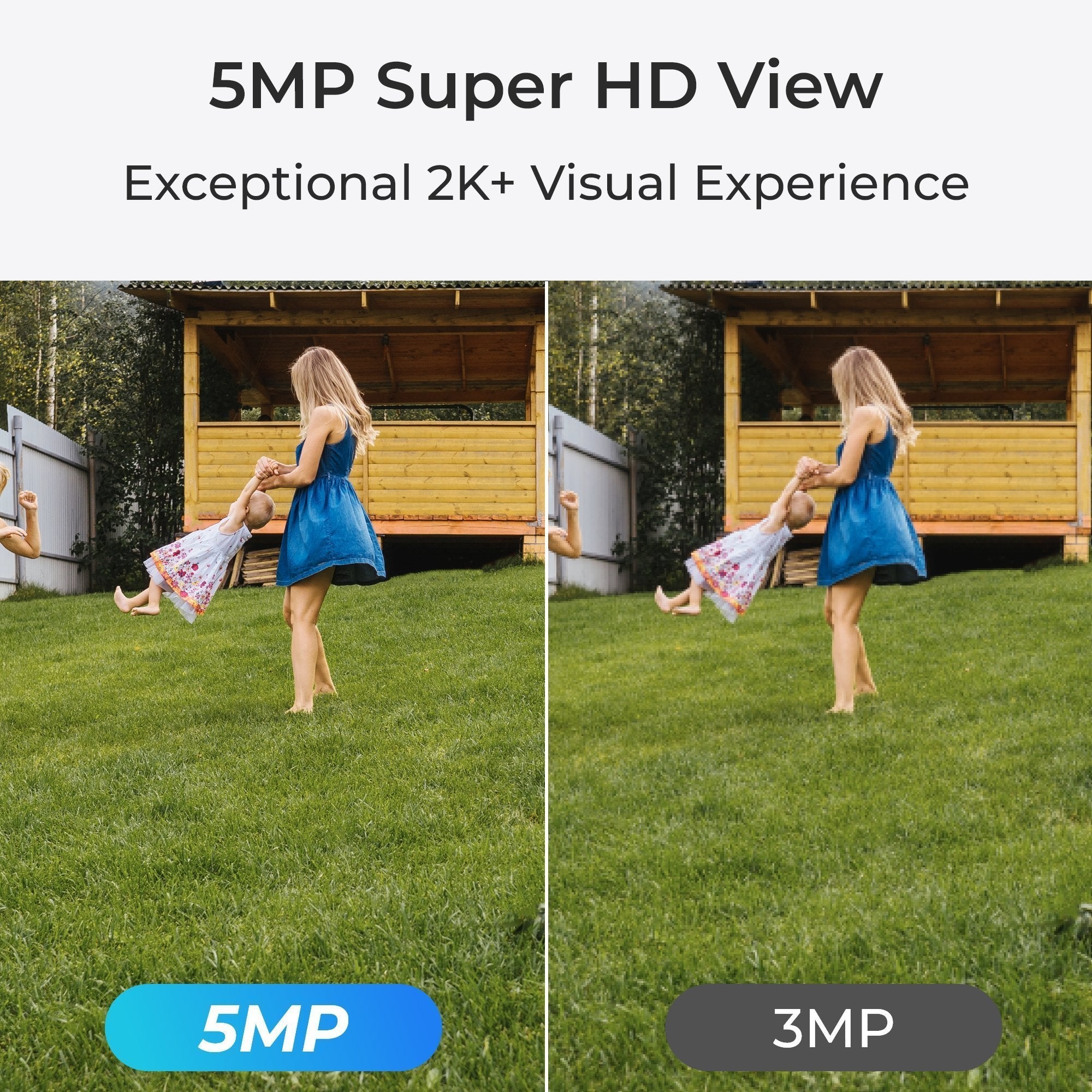 REOLINK WiFi Κάμερα Εξωτερικού Χώρου 5MP με Νυχτερινή Όραση, Ανίχνευση Ανθρώπων/ Οχημάτων, Αδιάβροχη, Google Assistant & Αμφίδρομη Επικοινωνία