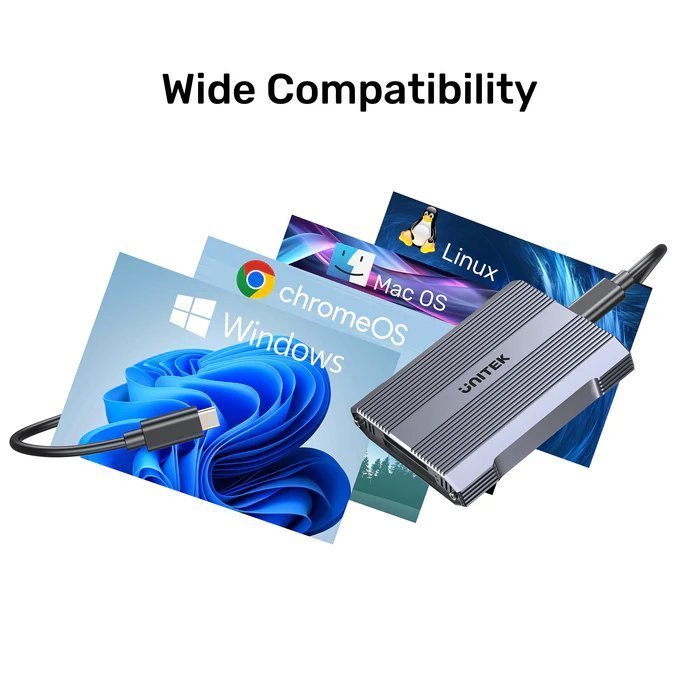 Unitek Card Reader USB-C 3.1 to SD4.0+Micro SD3.0+CF Express 2.0 R1022