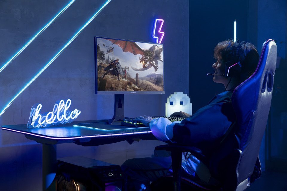 Viewsonic Monitor Gaming XG 27” DualMode 4K@160Hz/FHD@320Hz USB-C XG275D1-4K