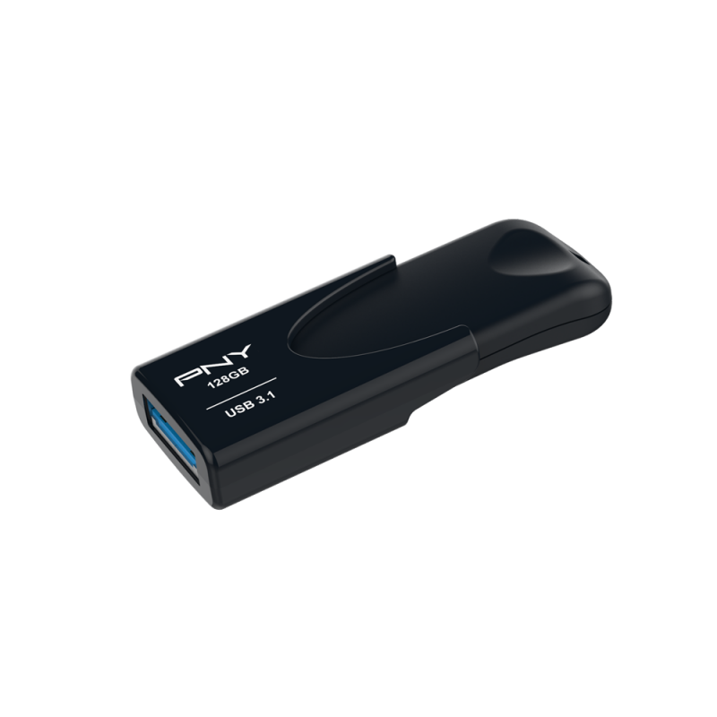 PNY Attache 4 USB 3.1 Stick 128GB Black