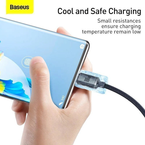 Baseus Crystal Shine USB to Type-C 100W 1.2m Black