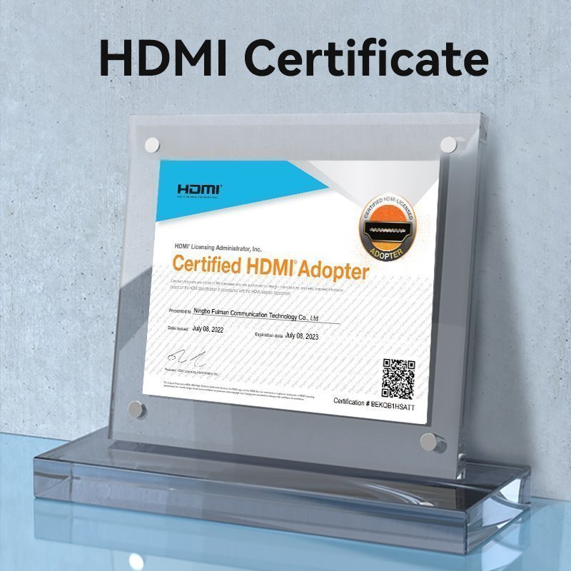 Vention HDMI Coupler Female-Female v2.1 8K Metal AIUH0
