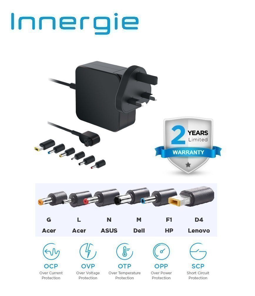 Innergie 65U Laptop Power Adapter 65W UK