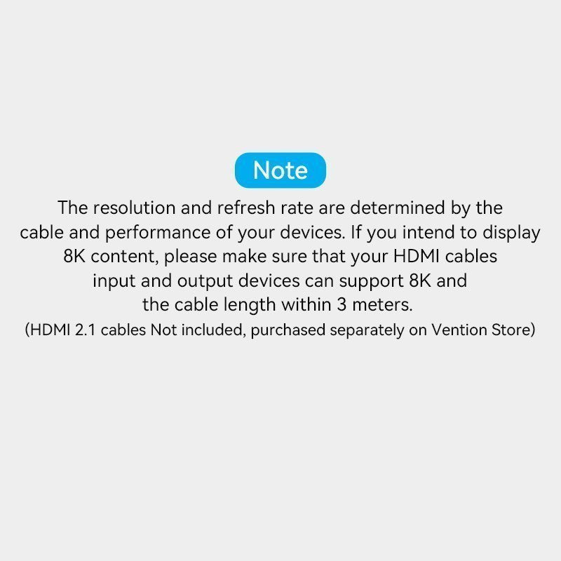 Vention HDMI Coupler Female-Female v2.1 8K Metal AIUH0