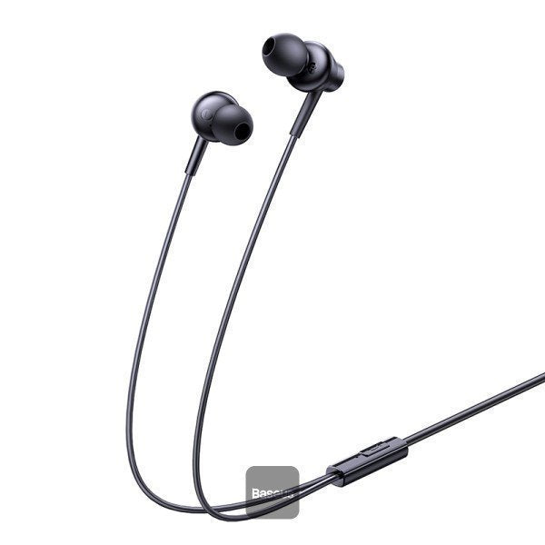 Baseus Earphones Wired Type C CZ17 Black