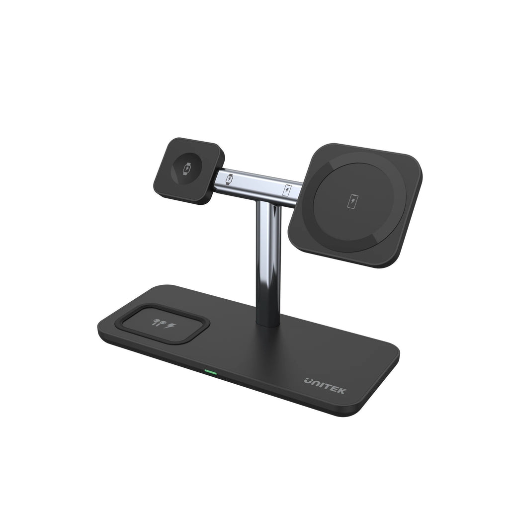 Unitek Charge 3in1 Magnetic Wireless Stand iPhone-Watch-Airpod P1212A