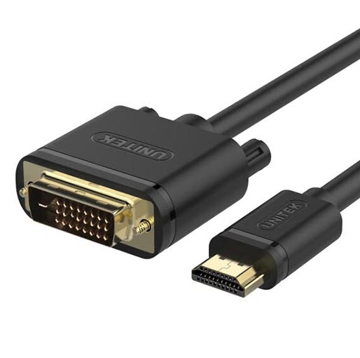 Unitek VC HDMI to DVI24+1 3.0m Cable Y-C219E