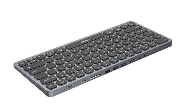 Unitek USB-C Hub USB3.0 Triple Display & Keyboard D1092A ENG