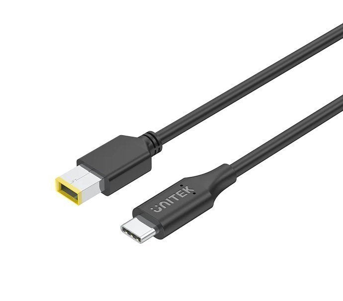 Unitek UCL USB-C to DC Cable 1.8m 65W for Lenovo 11×4.5mm C14115BK