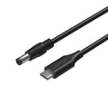 Unitek UCL USB-C to DC Cable 1.8m 65W for Toshiba-Asus 5.5×2.5mm C14116BK