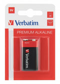 Verbatim Alkaline 9V 1pc Batteries