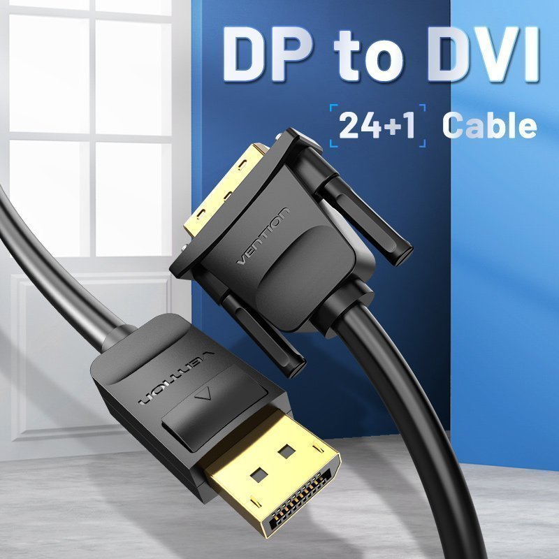 Vention DisplayPort Cable to DVI-D 24+1 1.5m HAFBG