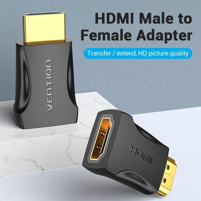 Vention HDMI Adaptor Male to Female 4K60Hz AIMB0