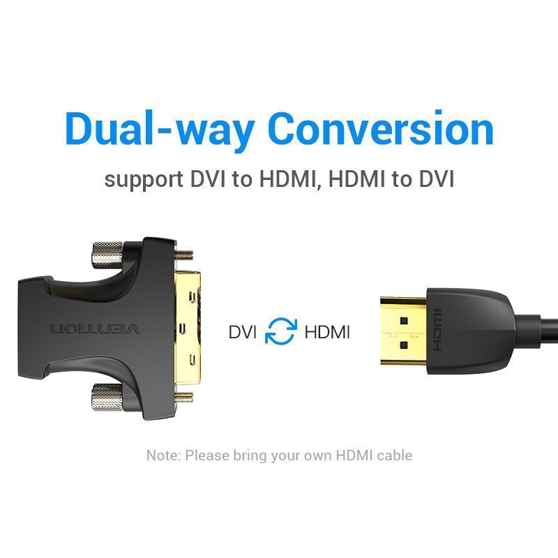 Vention HDMI Adaptor Female to DVI Male 24+1 AILB0