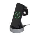 Verbatim Charger Desktop Wireless Qi MFI 2in1 Apple Devices WCS-01