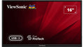 Viewsonic Monitor Portable 16″ Full-HD with USB-C/HDMI, PD, Foldable Stand & Protective Sleeve VA1650