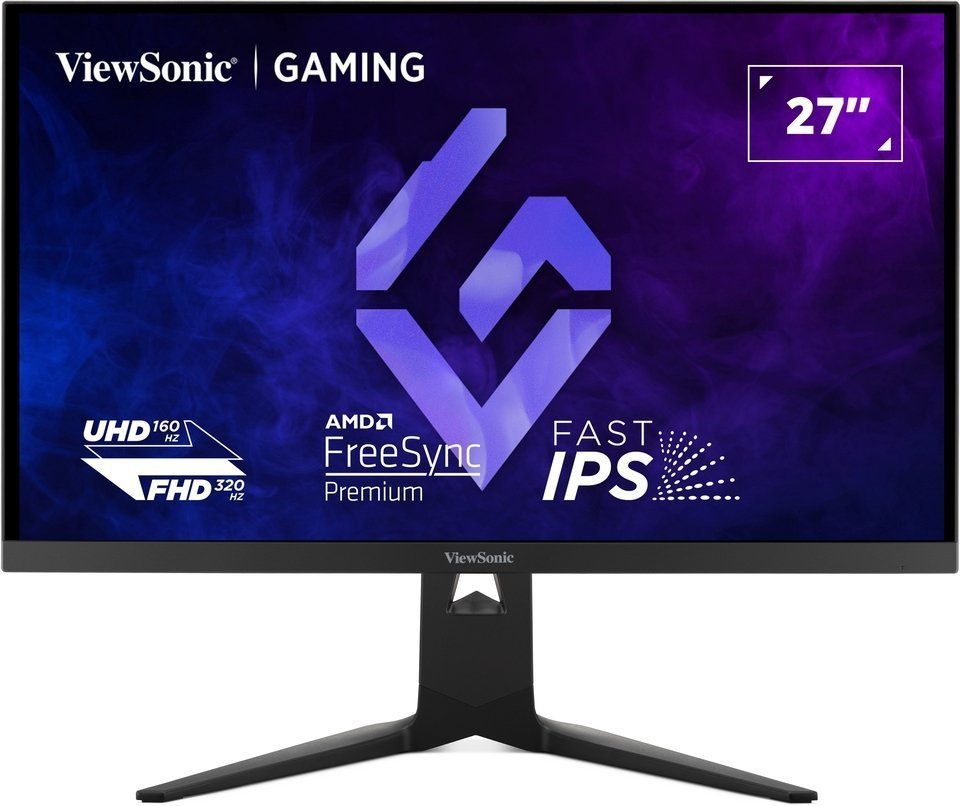 Viewsonic Monitor Gaming XG 27” DualMode 4K@160Hz/FHD@320Hz USB-C XG275D1-4K