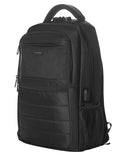 Vention Backpack 15.6” Water-Repellent USB Charge & Lock Black KRKB0