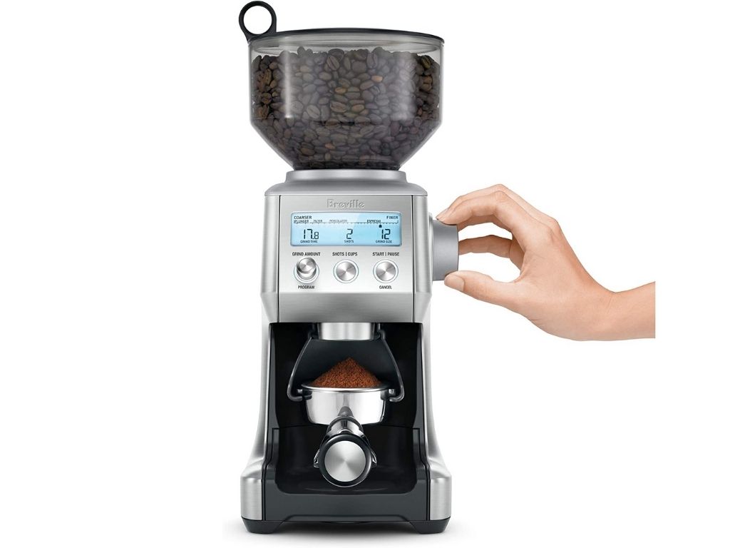 SAGE Ηλεκτρικός Μύλος Καφέ the Smart Grinder™ Pro 165W 450gr 15.2 x 21.6 x 39.2cm