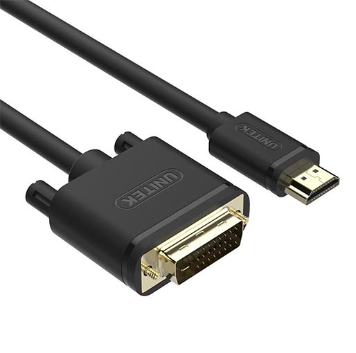 Unitek VC HDMI to DVI24+1 3.0m Cable Y-C219E