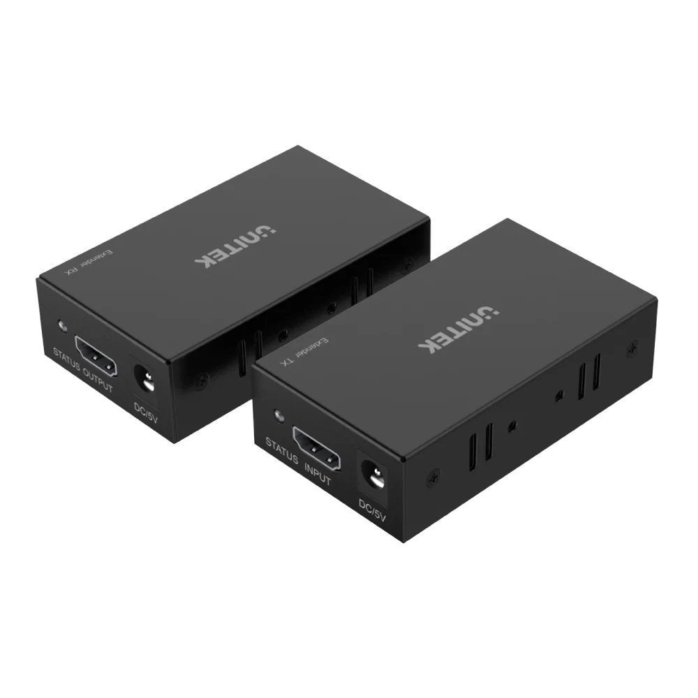 Unitek HC HDMI Extender Over Ethernet 60m 4K V100A
