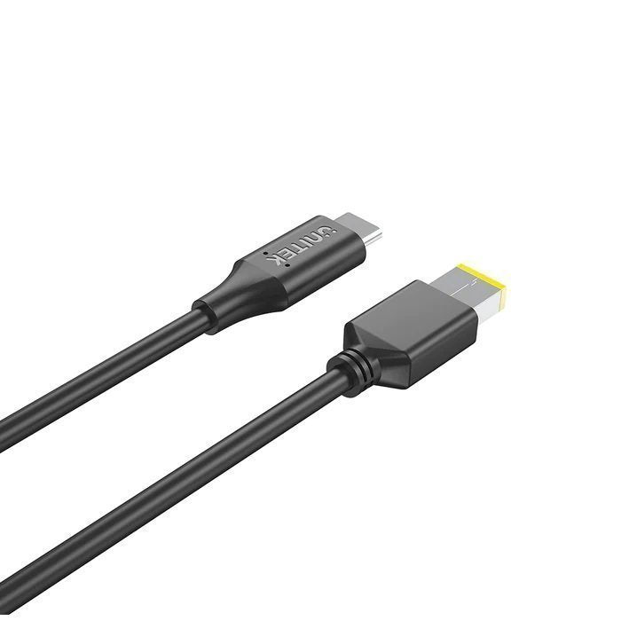 Unitek UCL USB-C to DC Cable 1.8m 65W for Lenovo 11×4.5mm C14115BK