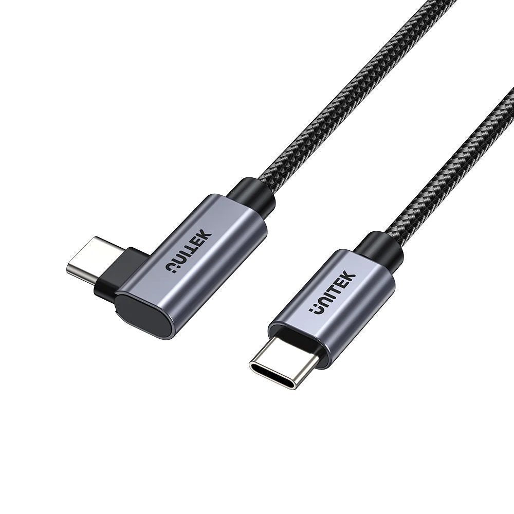 Unitek MC USB-C Cable PD100W L-Shape 5.0m C14123BK-5M
