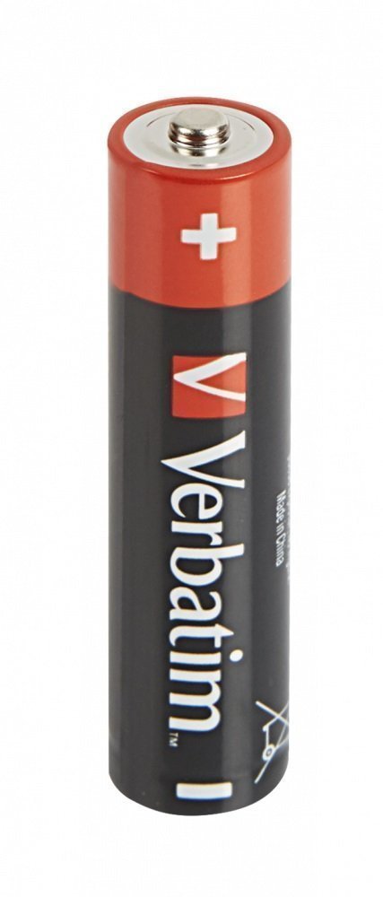 Verbatim Alkaline AAA 4pcs Batteries (Wrap)