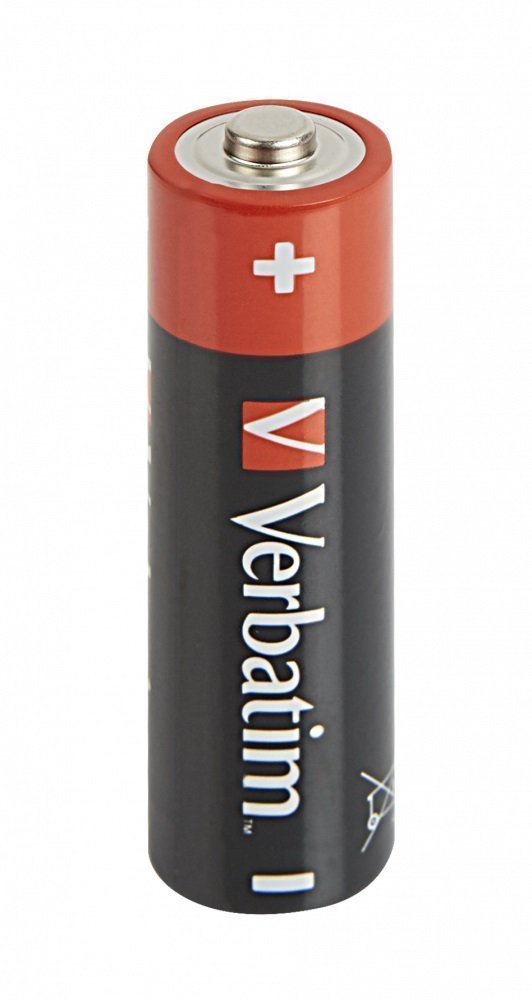 Verbatim Alkaline AA 4pcs Batteries (Wrap)