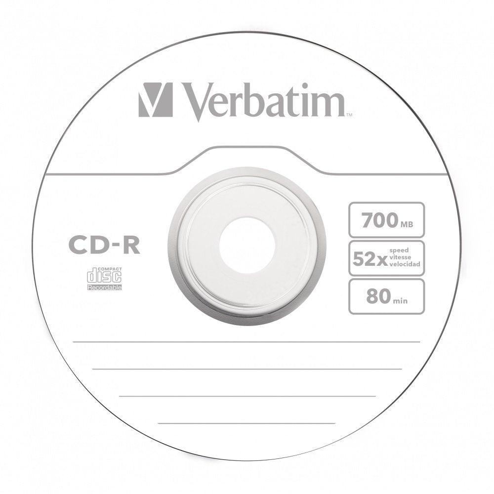 Verbatim CD-R 700MB 52X 10-Pack Spindle 43437
