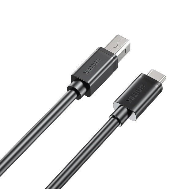 Unitek USB-C 2.0 to USB-B Printer Cable 3.0m