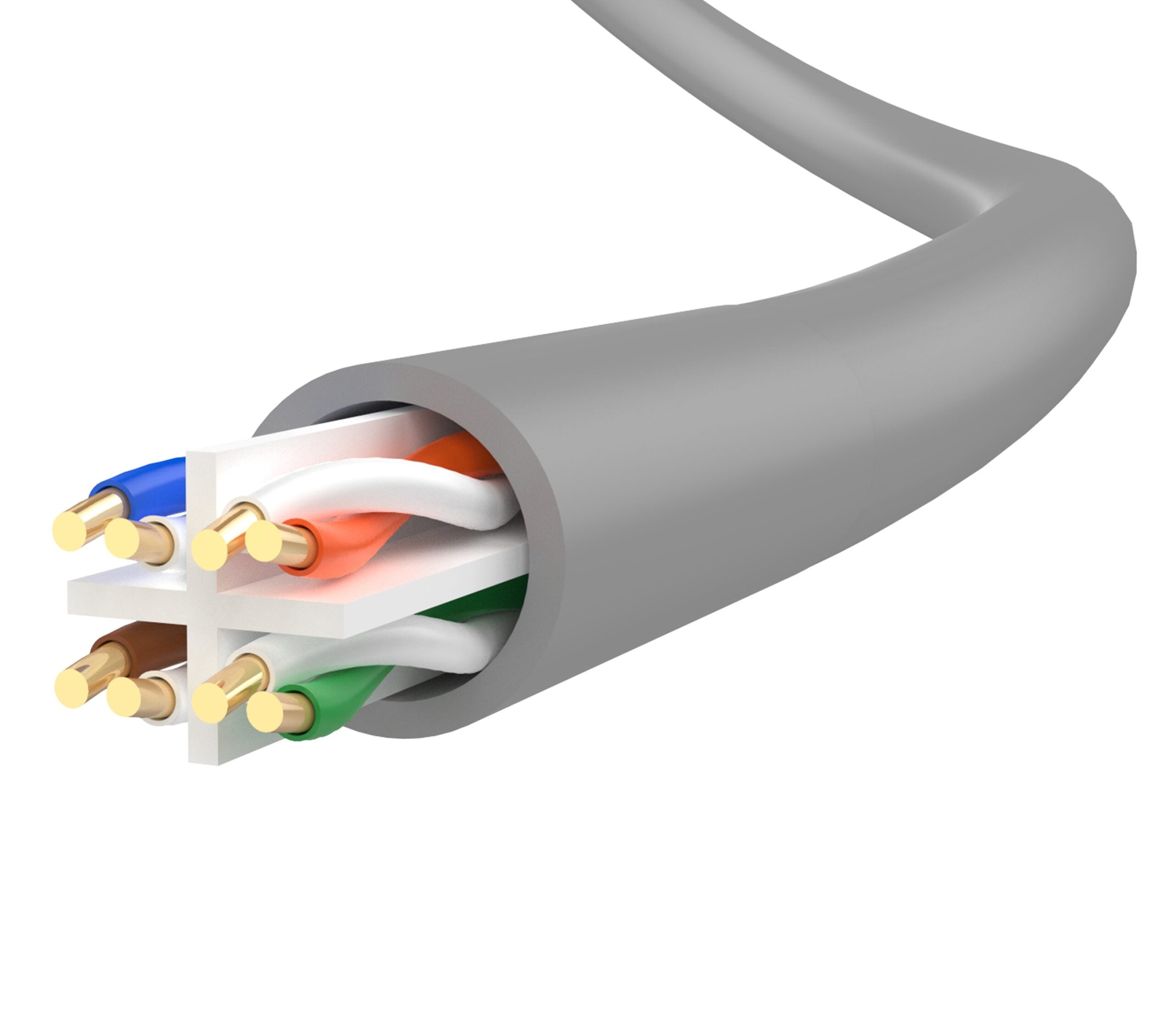 Unitek CAT6 CU Patch Cable 5.0m Grey