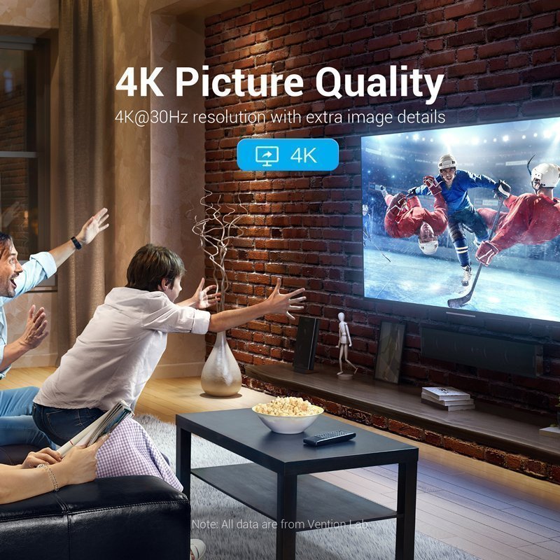 Vention DisplayPort Cable to HDMI 4K30Hz 3.0m HAGBI