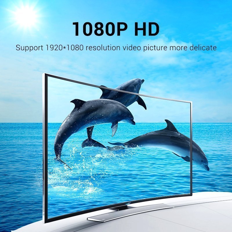 Vention HDMI Cable to VGA+Audio & USB Power 2.0m ABIBH