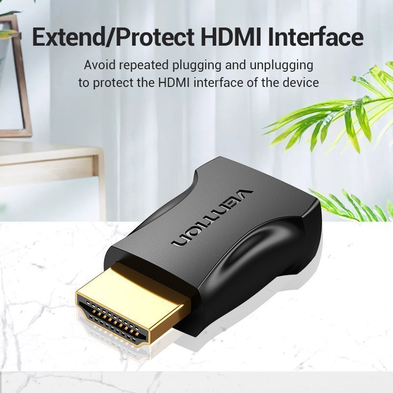 Vention HDMI Adaptor Male to Female 4K60Hz AIMB0