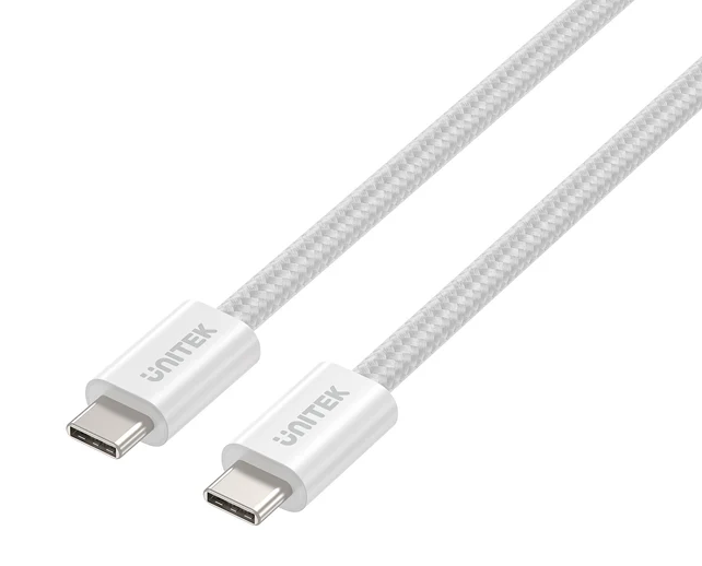 Unitek MC USB-C Cable 100W Magnetic 1.0m White C1414AWH-1M