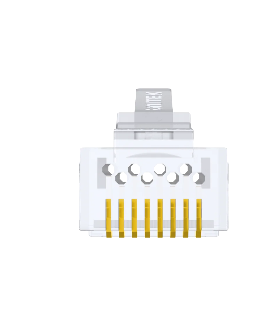 Unitek Network RJ45 Connect Cat6 Pass-Through 100pcs