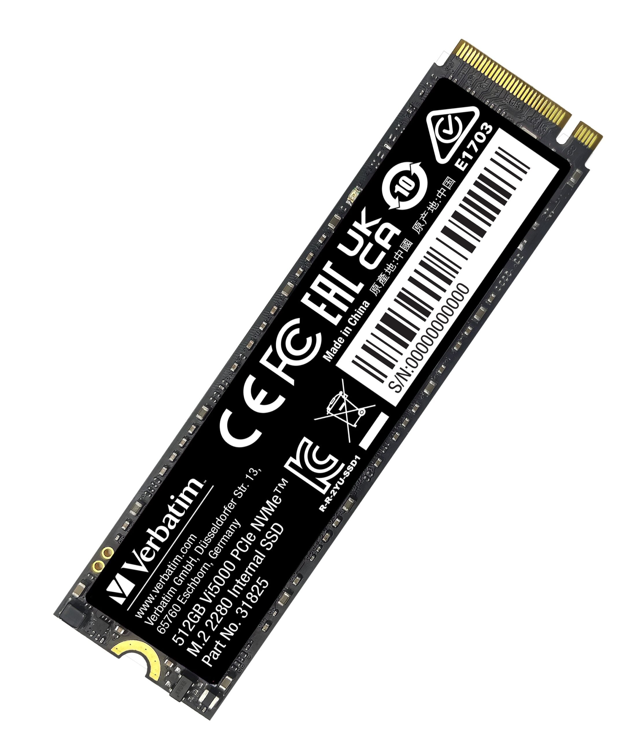 Verbatim SSD NVME M2 Gen4 512GB VI5000