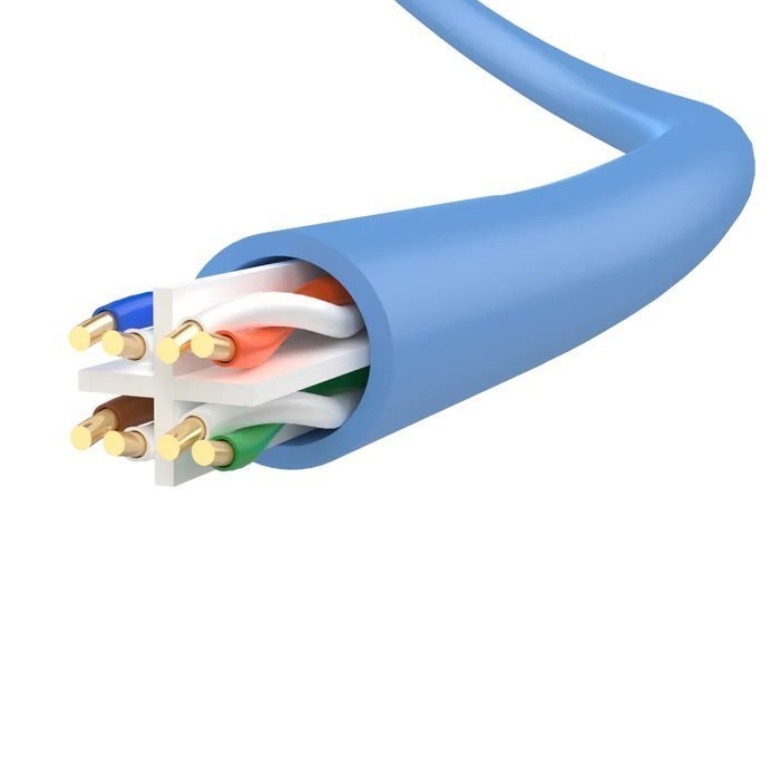Unitek CAT6 CU Patch Cable 0.5m Blue Y-C1808ABL