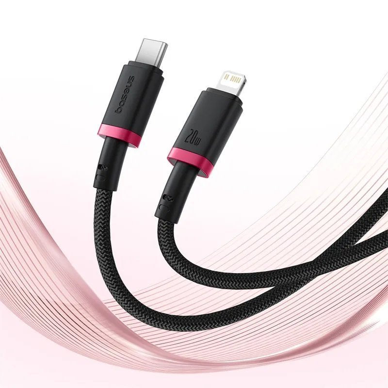 Baseus Cable Lightning to USB-C Dura Series Braided 2.0m Black