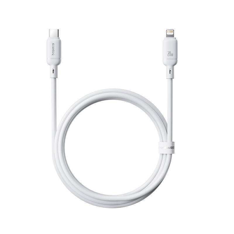Baseus Cable Lightning to USB-C Silky Series 2.0m White