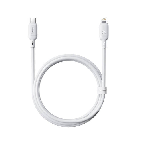 Baseus Cable Lightning to USB-C Silky Series 2.0m White