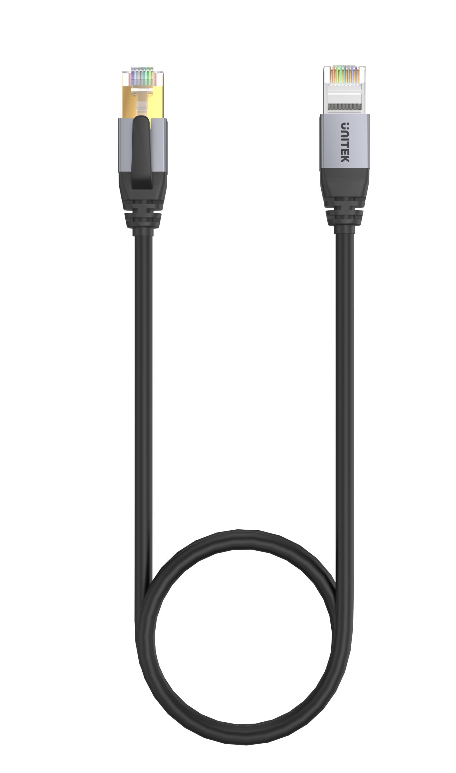 Unitek Network Patch Cable CAT8 Black 1.0m C18149A-1M