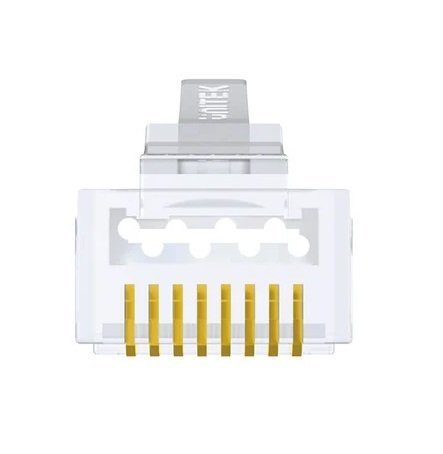 Unitek Network Connector RJ45 CAT7 Passthrough OT1093ATP (50pcs)