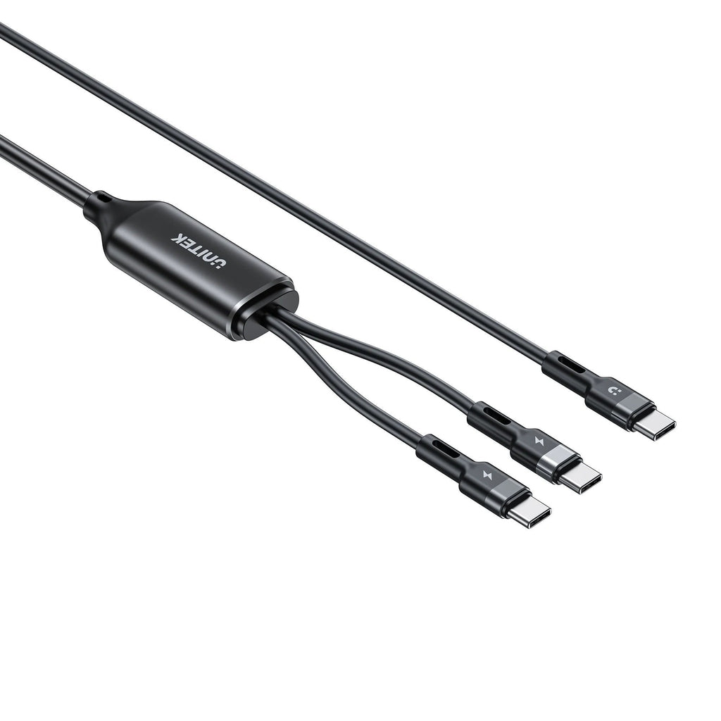 Unitek USB-C Cable PD100W 2-in-1 Dual Charging C14146ABK01-1.8M