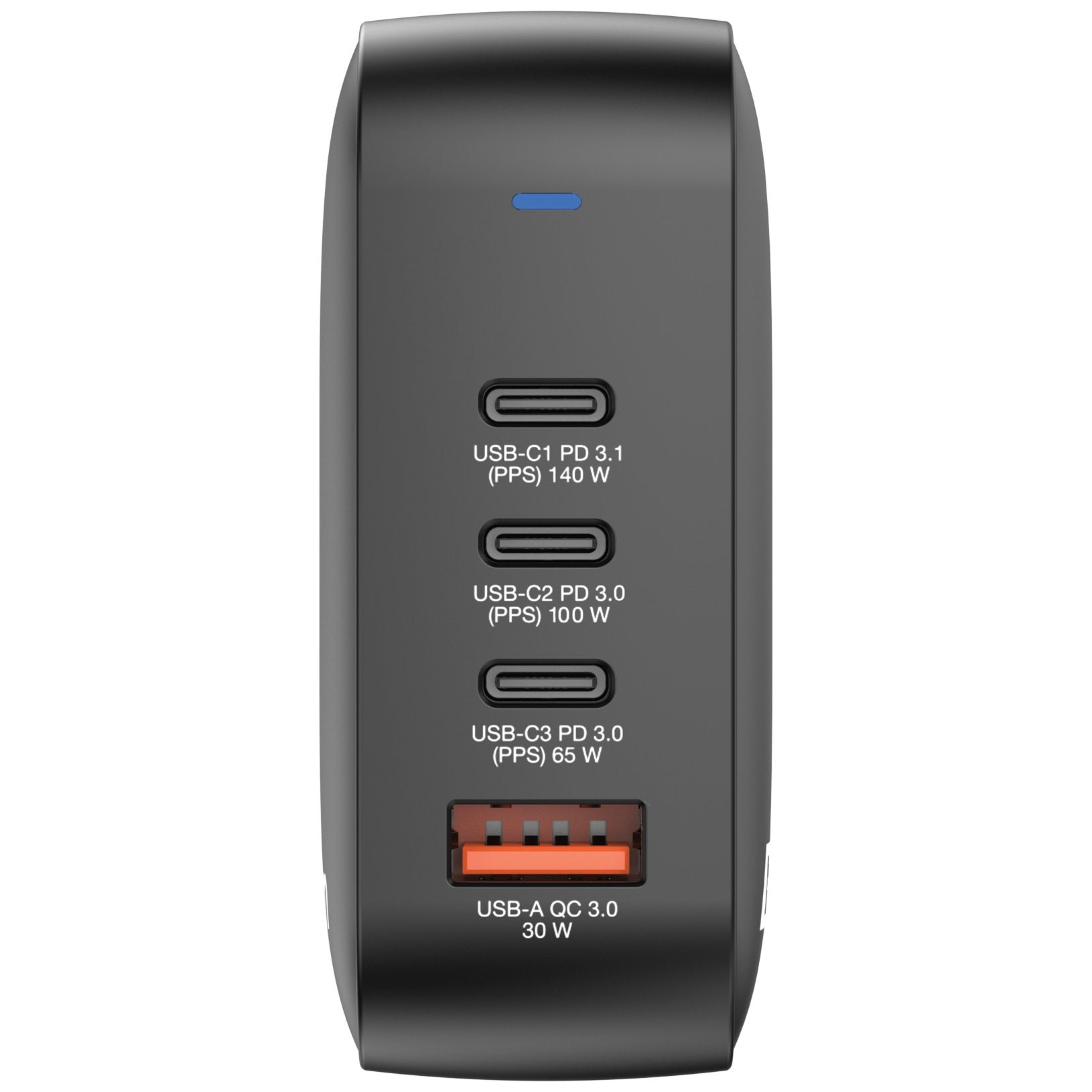 Verbatim Charger Wall 165W Mini GaN 3xUSBC 1xUSBA GNC-140