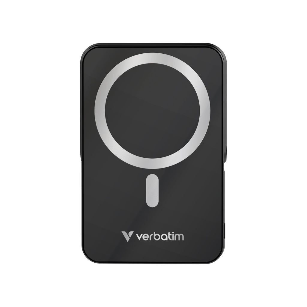 Verbatim Powerbank Wireless Magnetic 10000 with Stand Black 32264